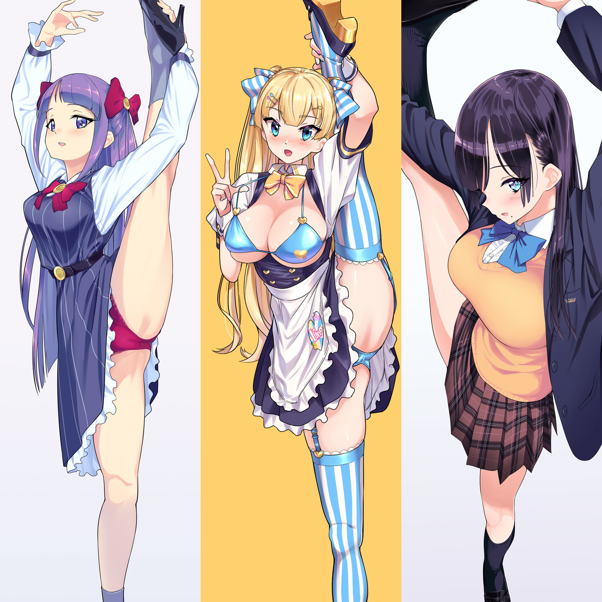This is a pixiv picture whose title is I字バランスまとめ③.