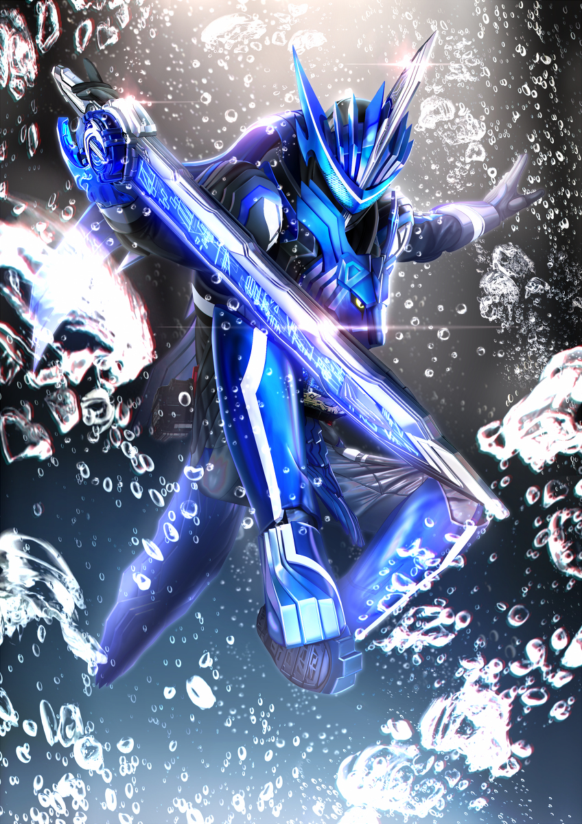 This is a pixiv picture whose title is 仮面ライダーブレイズ　ライオン戦記.