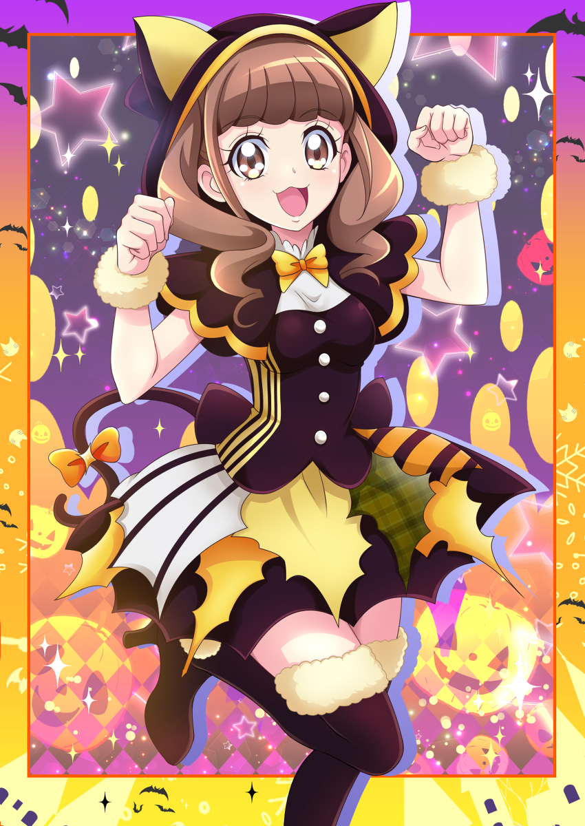 This is a pixiv picture whose title is ひなたちゃんハロウィンイラスト.