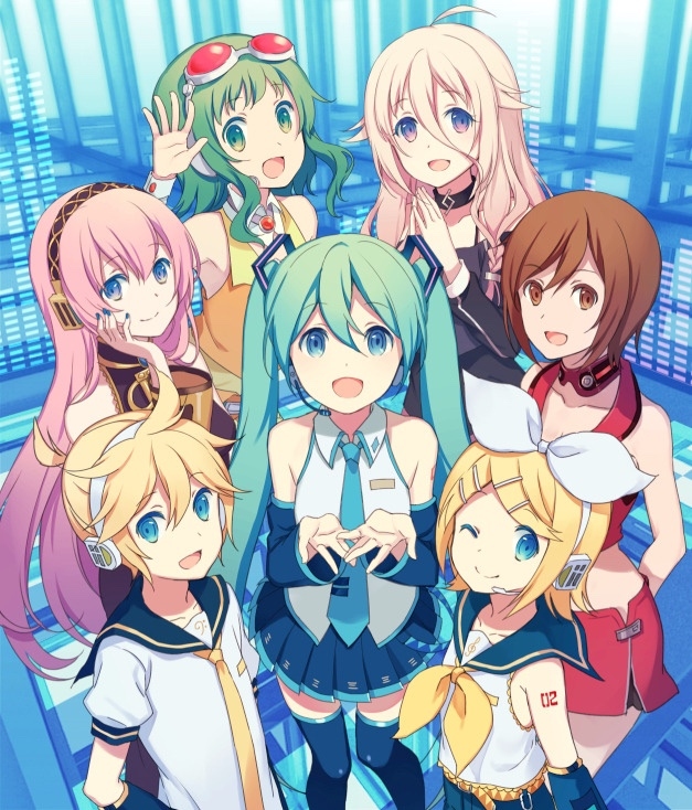 This is a pixiv picture whose title is ボカロまとめ.