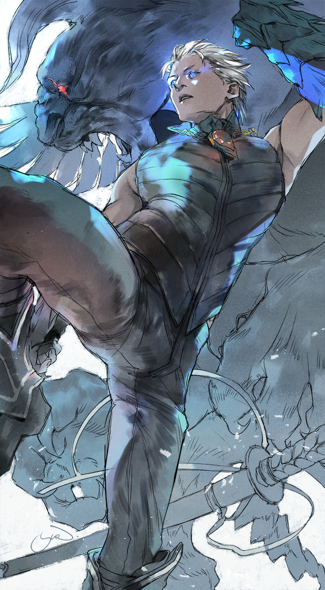 This is a pixiv picture whose title is BEOWULF.