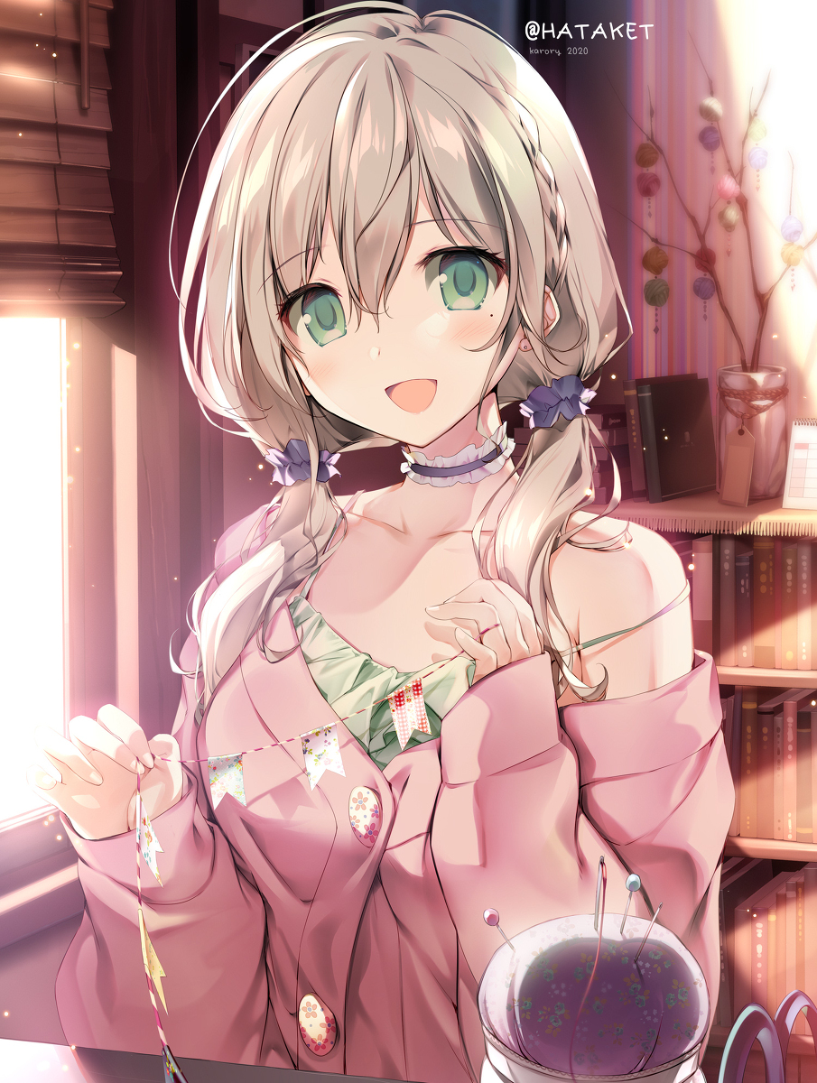This is a pixiv picture whose title is おうちで一緒に✨.
