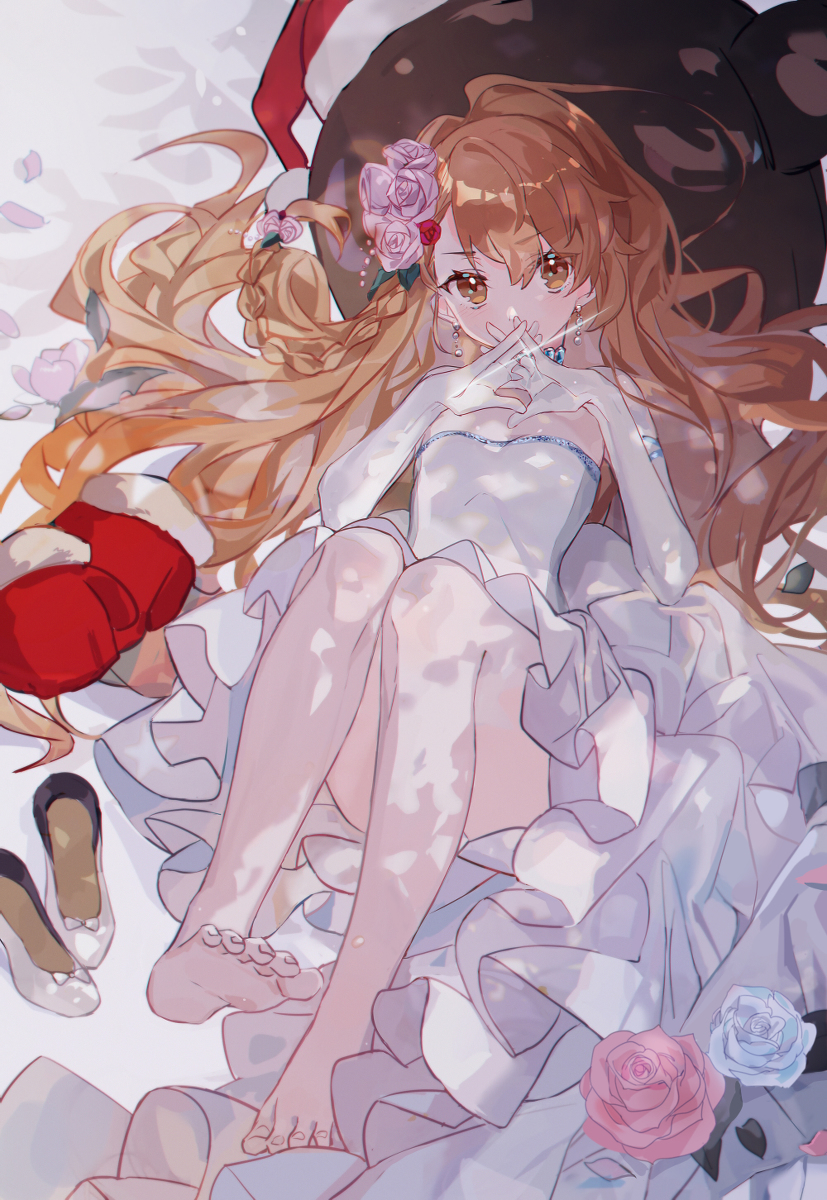 This is a pixiv picture whose title is 花嫁.