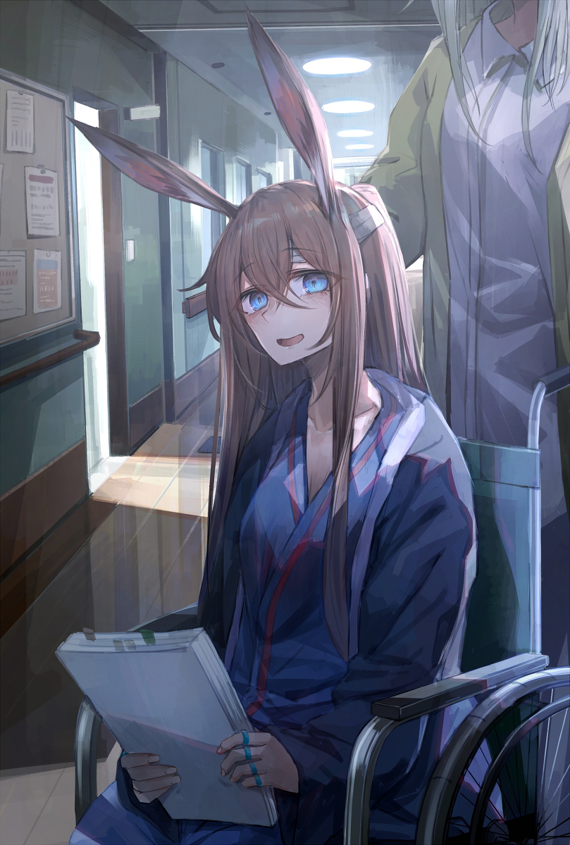 This is a pixiv picture whose title is patient.