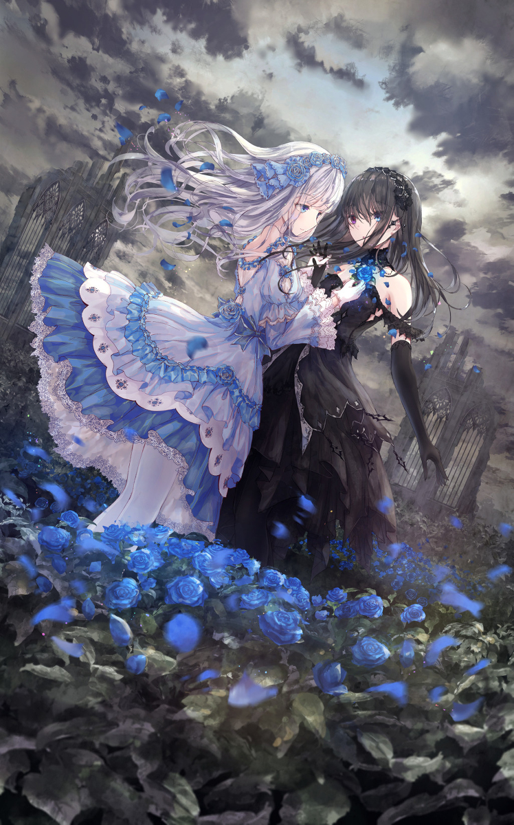This is a pixiv picture whose title is 闇が晴れてゆく.