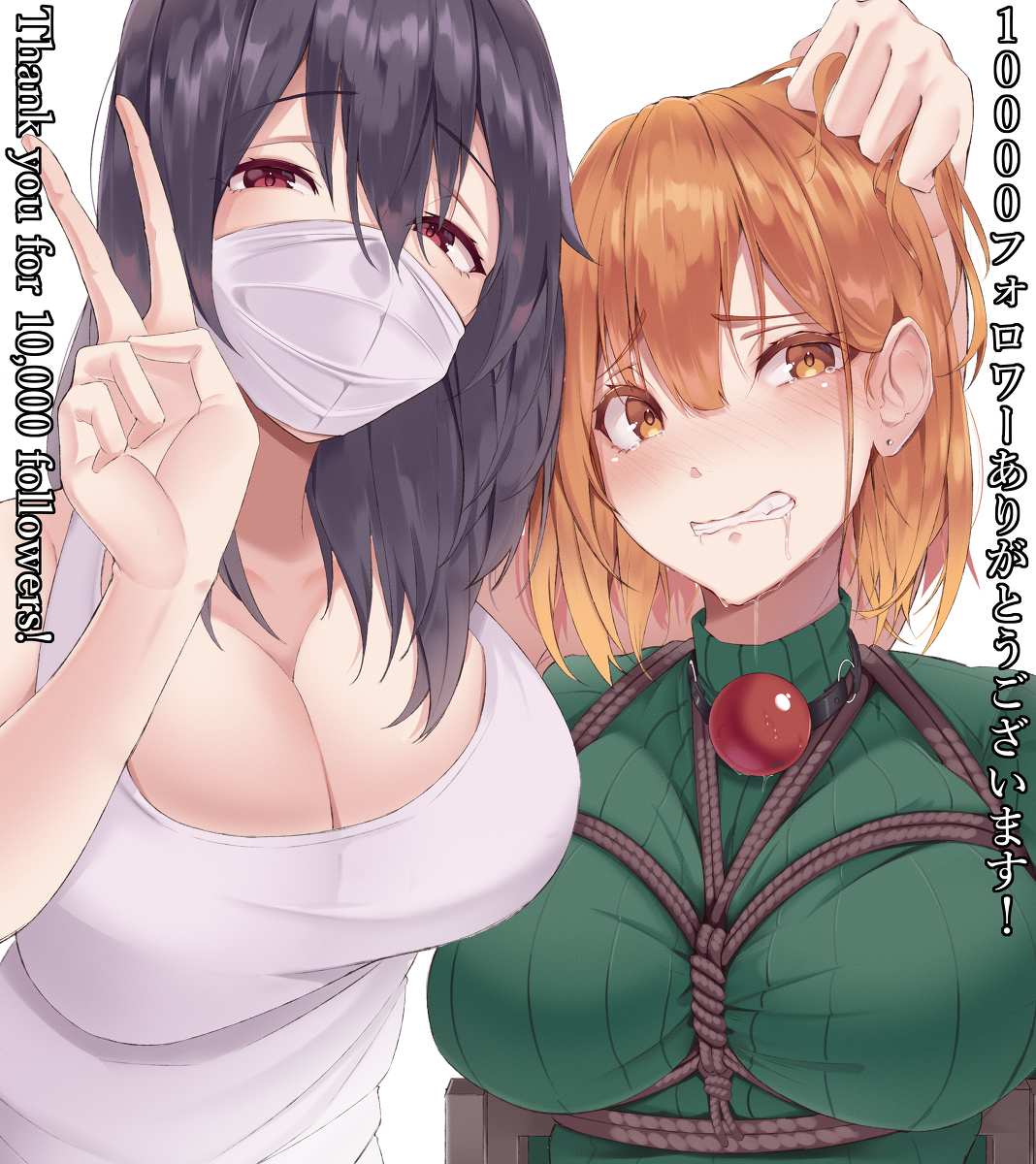 This is a pixiv picture whose title is Twitter 10000フォロワーありがとうございます！.