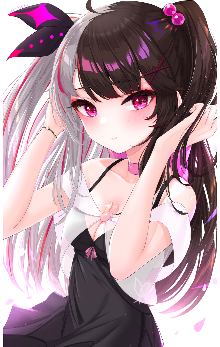 This is a pixiv picture whose title is 夜見れな.