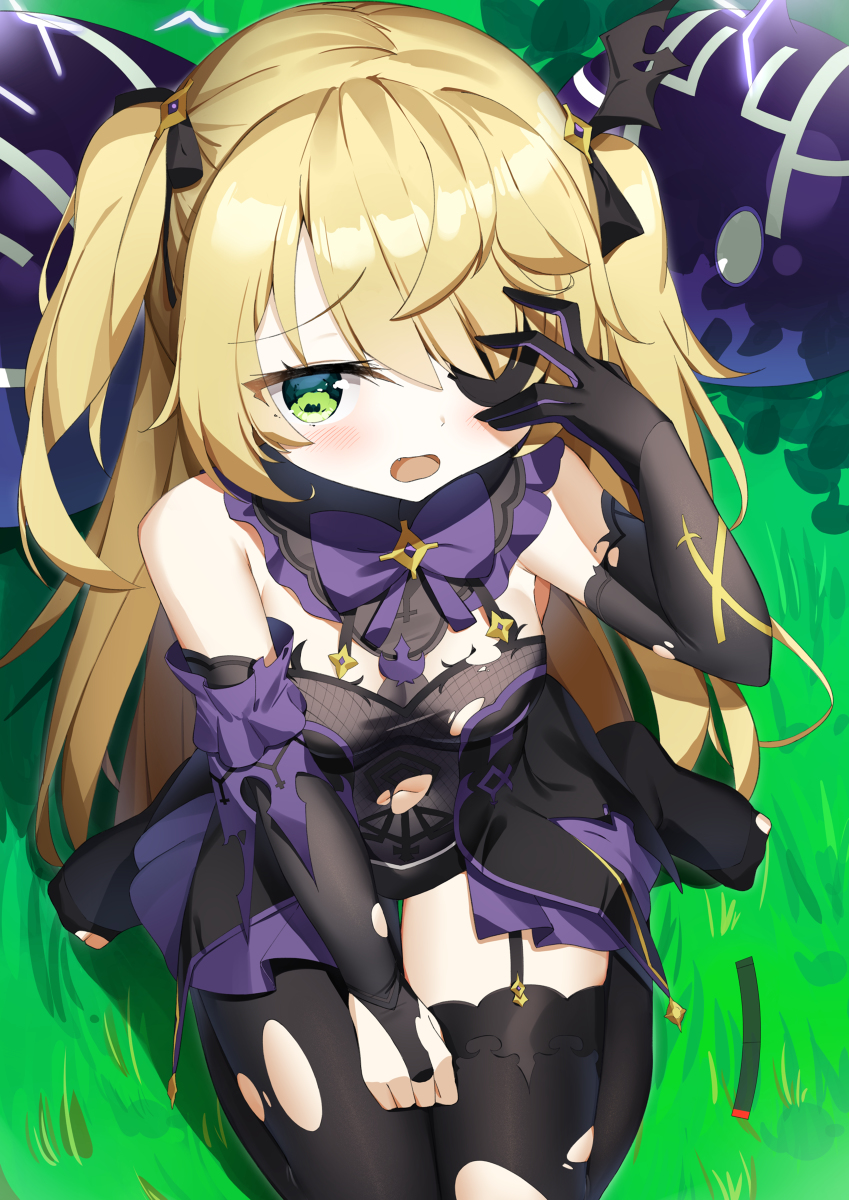 This is a pixiv picture whose title is Fischl.