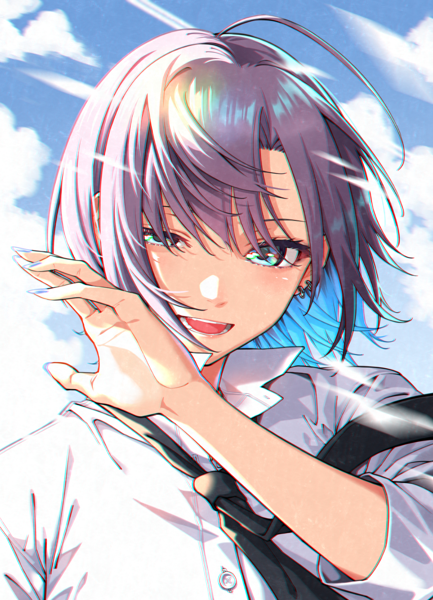 This is a pixiv picture whose title is 透.