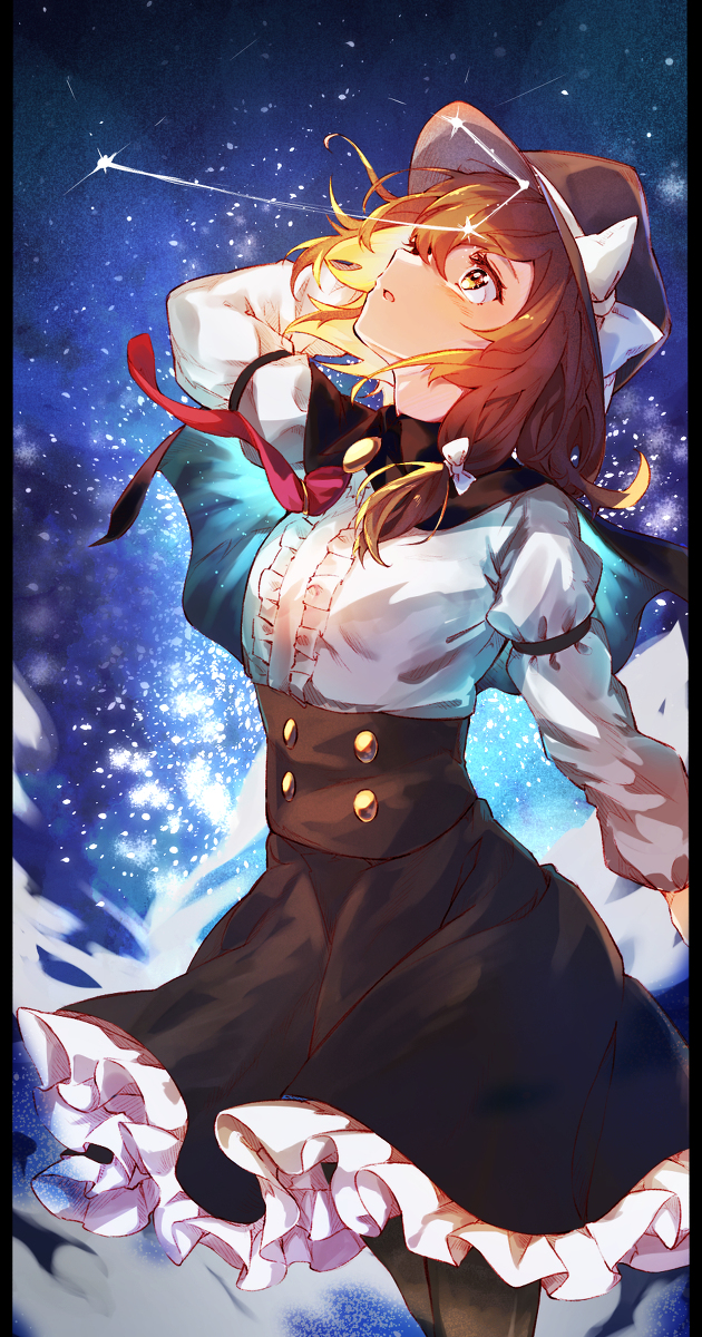 This is a pixiv picture whose title is 宇佐見蓮子.