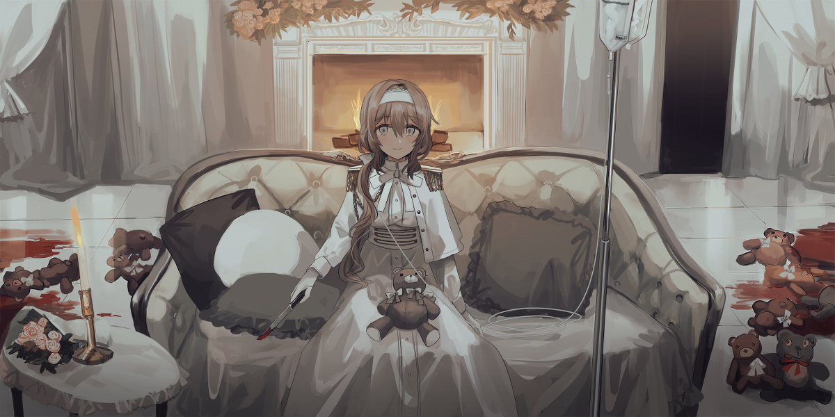 This is a pixiv picture whose title is жертва.
