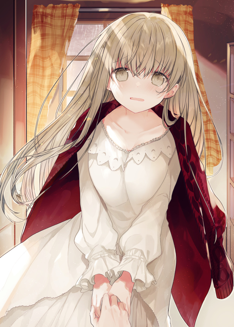 This is a pixiv picture whose title is 「ひ、ひとりにしないでください…」.