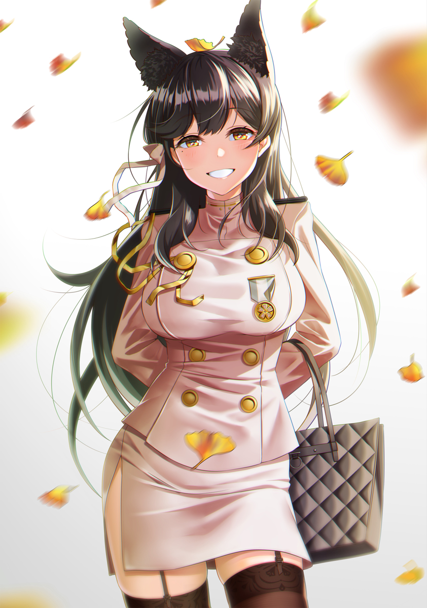 This is a pixiv picture whose title is アズールレーン　愛宕.