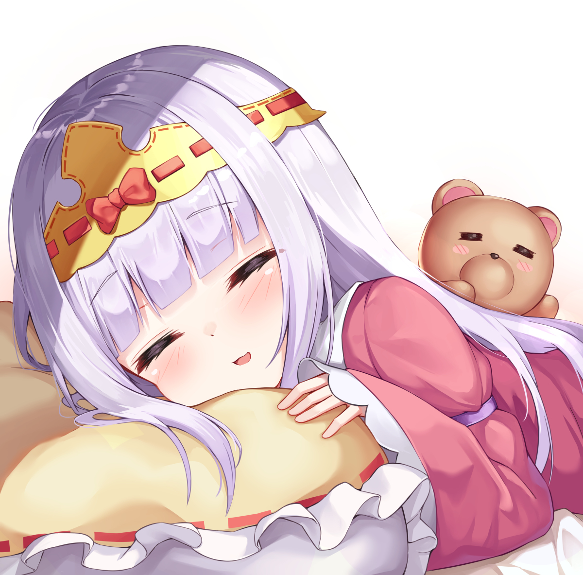 This is a pixiv picture whose title is スヤ~.