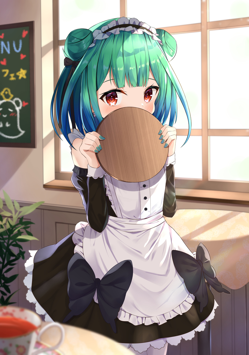 This is a pixiv picture whose title is メイドるしあちゃん.