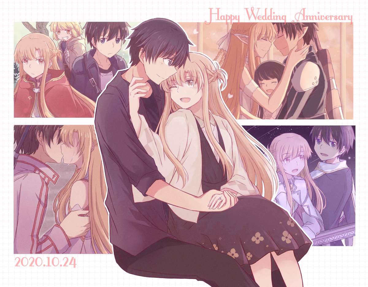 This is a pixiv picture whose title is キリアス結婚記念日2020.