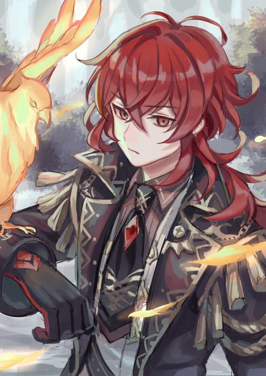 This is a pixiv picture whose title is ディルック.