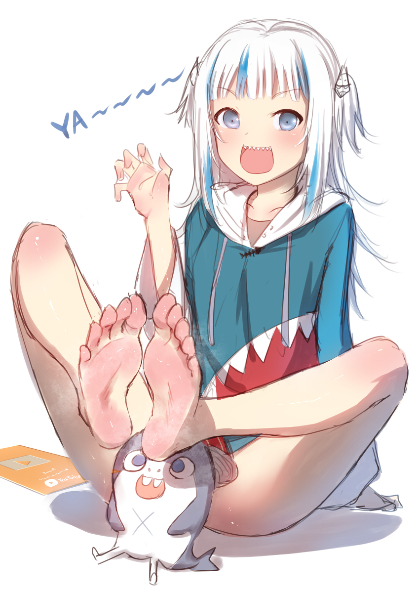 This is a pixiv picture whose title is サメちゃん.