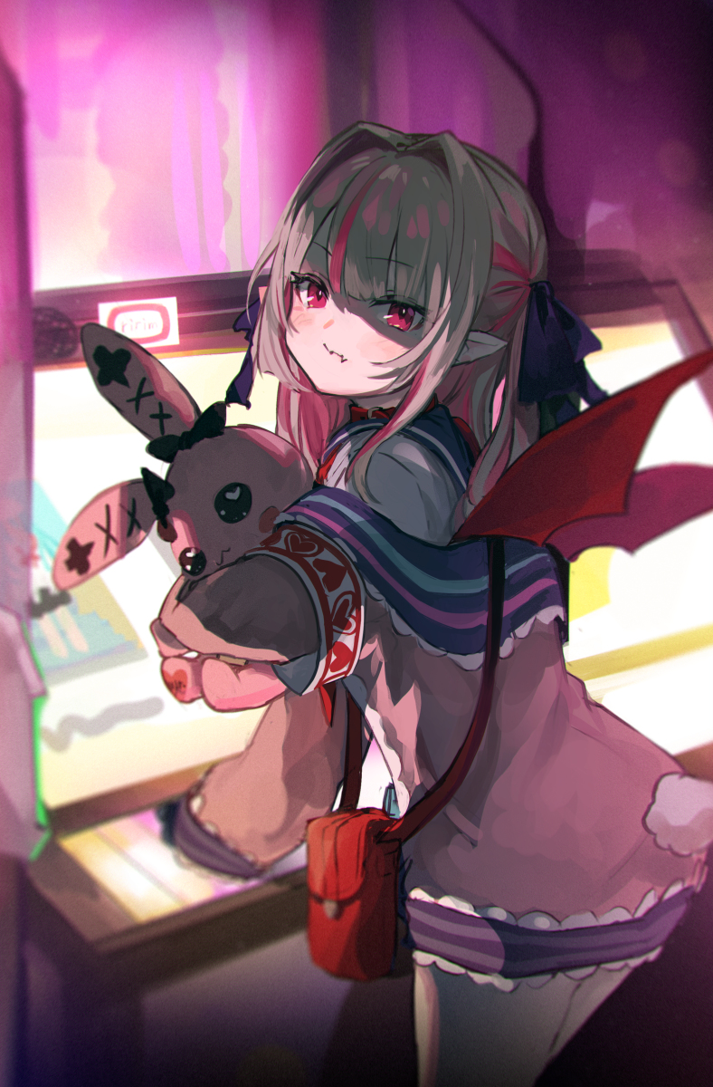 This is a pixiv picture whose title is 魔界ノ.