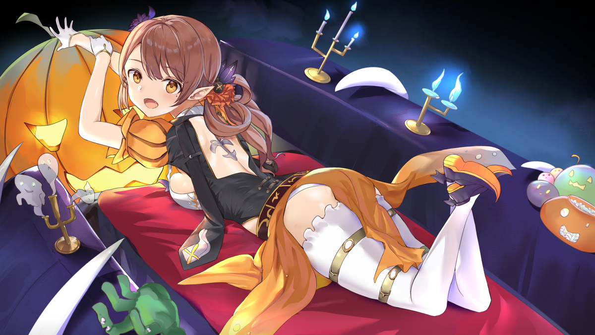 This is a pixiv picture whose title is ハロウィン.