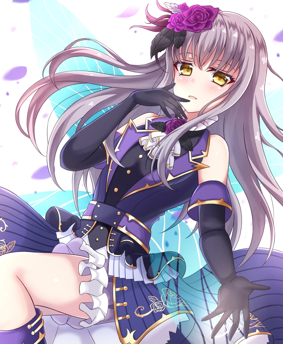 This is a pixiv picture whose title is 友希那さん.