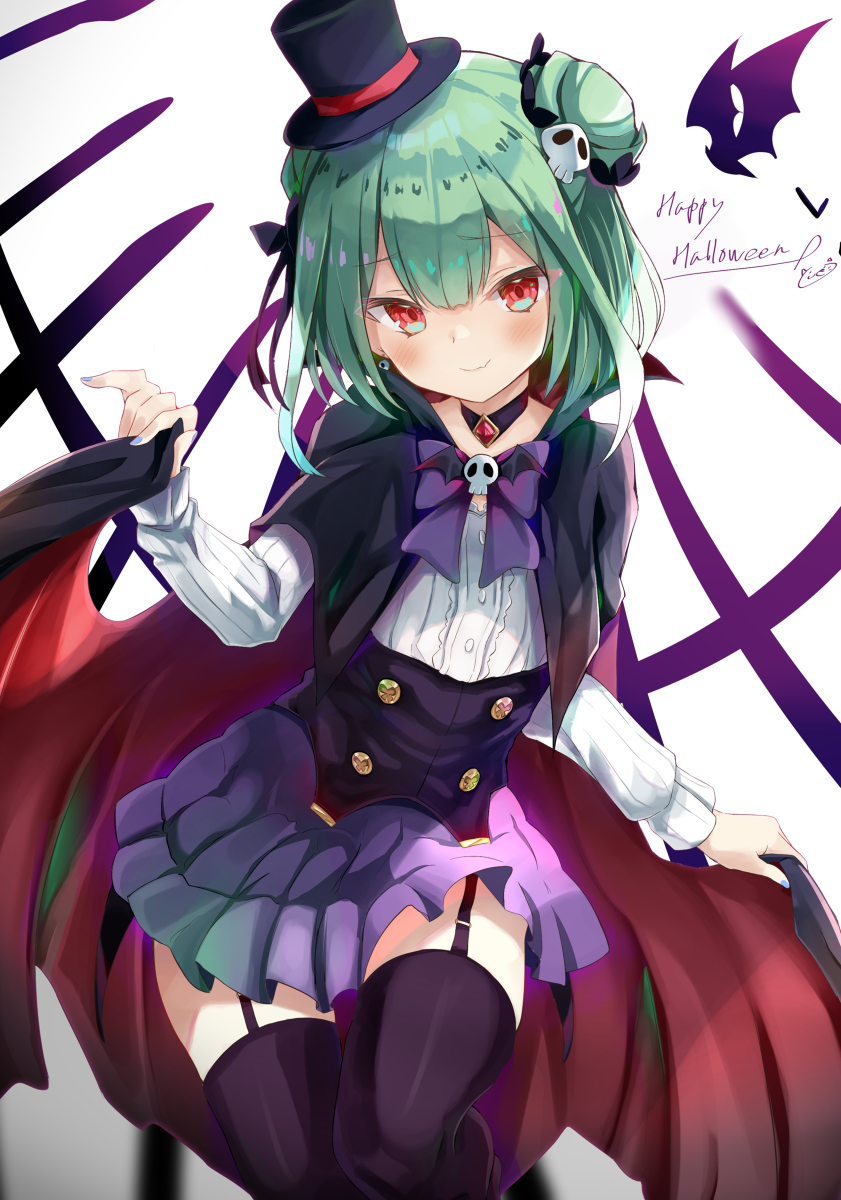 This is a pixiv picture whose title is Happy Halloween.