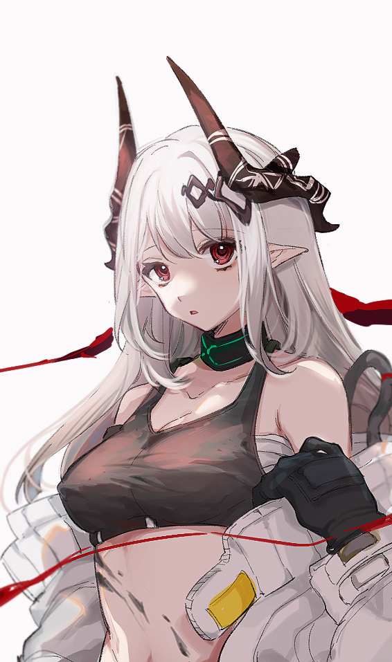 This is a pixiv picture whose title is 明日方舟 泥岩.