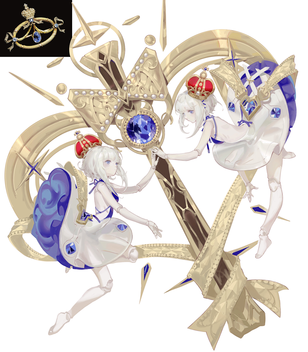 This is a pixiv picture whose title is 设计.