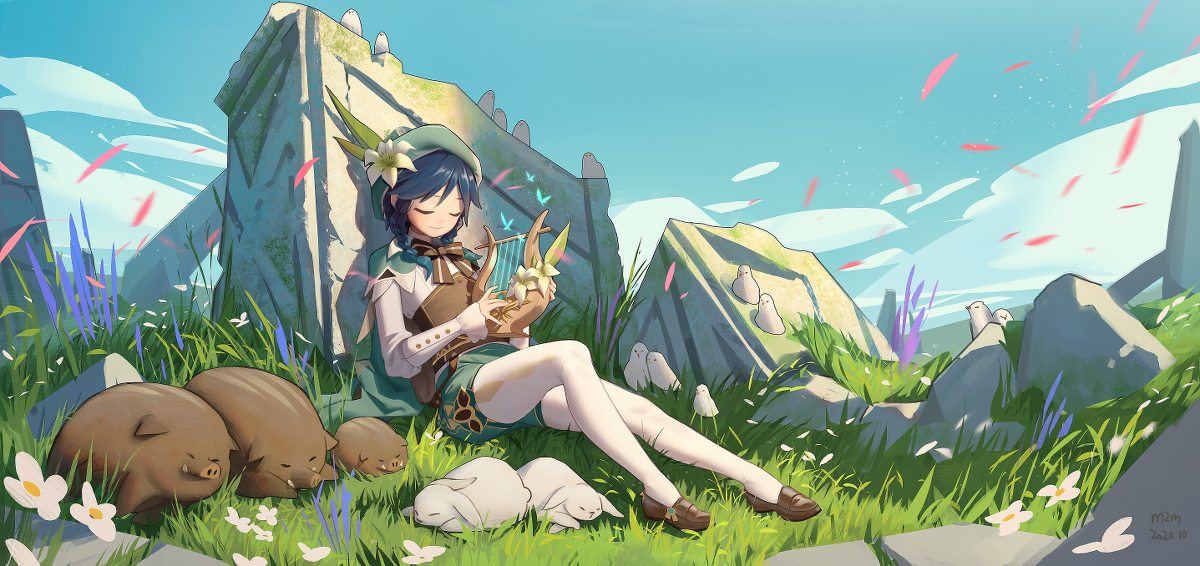 This is a pixiv picture whose title is 无题.