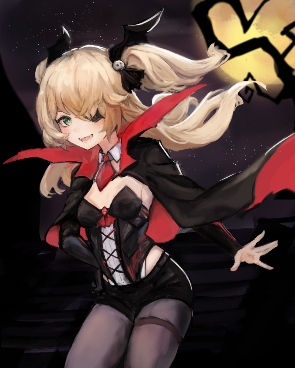 This is a pixiv picture whose title is Halloween Chuuni.