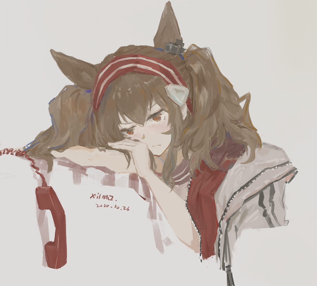 This is a pixiv picture whose title is 塗鴉.