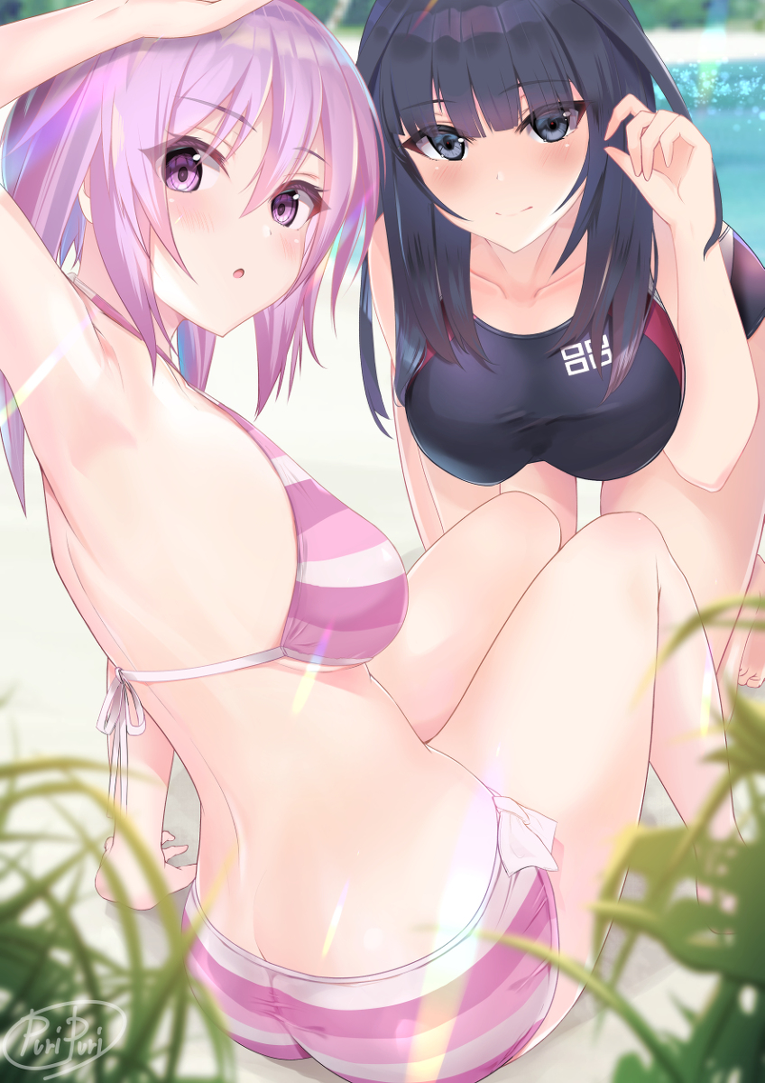 This is a pixiv picture whose title is よろかえバケーション.