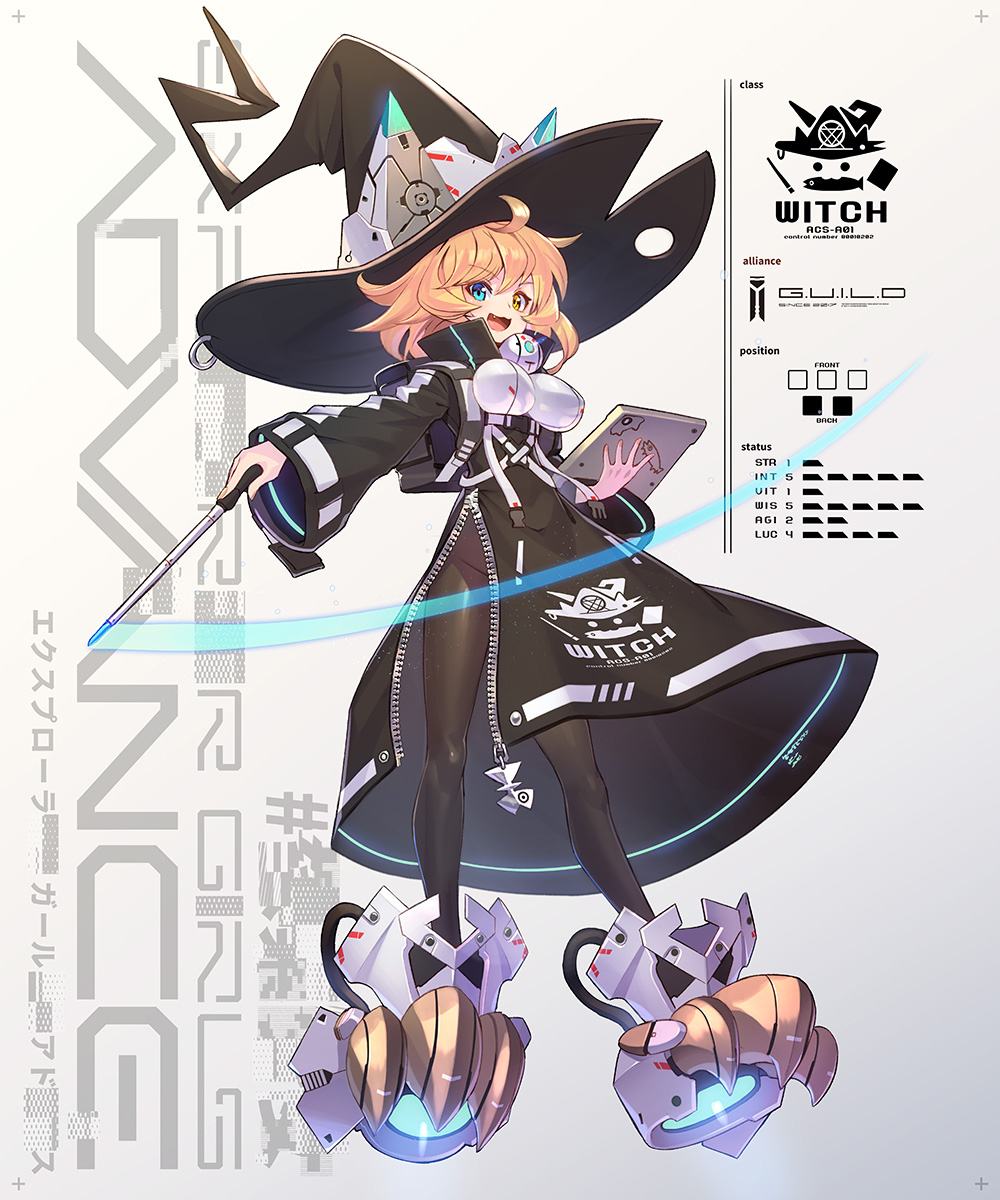 This is a pixiv picture whose title is Witch.