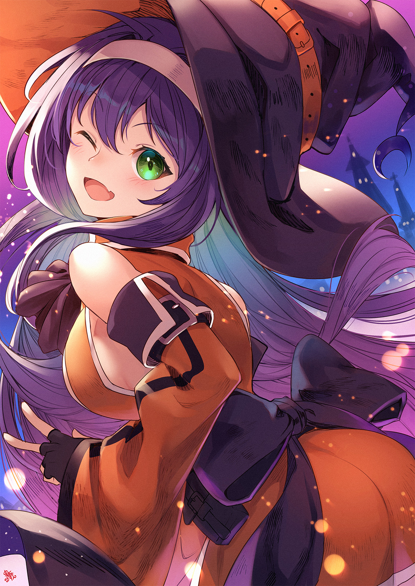 This is a pixiv picture whose title is 【FE】ハロウィンワユ【ヒーローズ】.