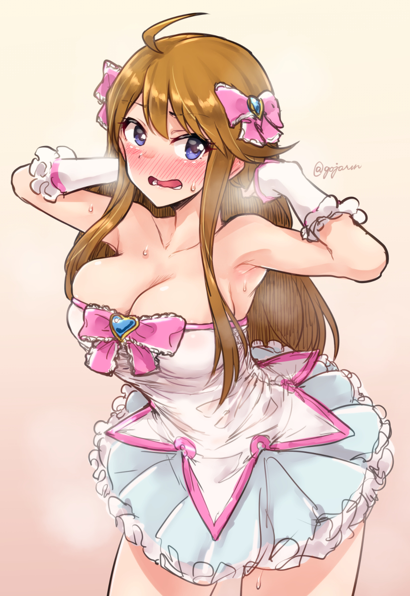 This is a pixiv picture whose title is おっぱい盛り盛り所恵美.