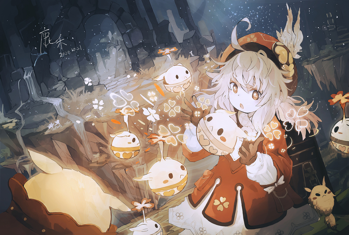 This is a pixiv picture whose title is 可莉.