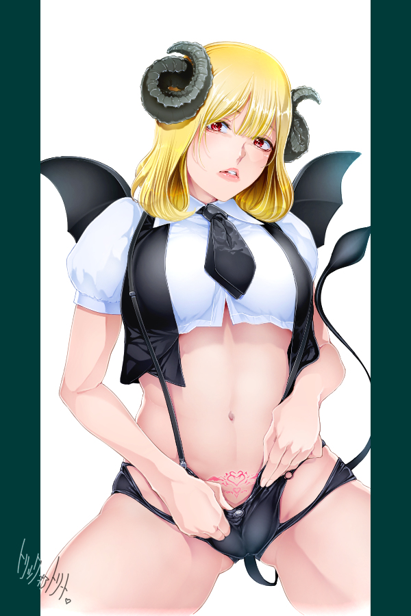 This is a pixiv picture whose title is サキュバスさん.