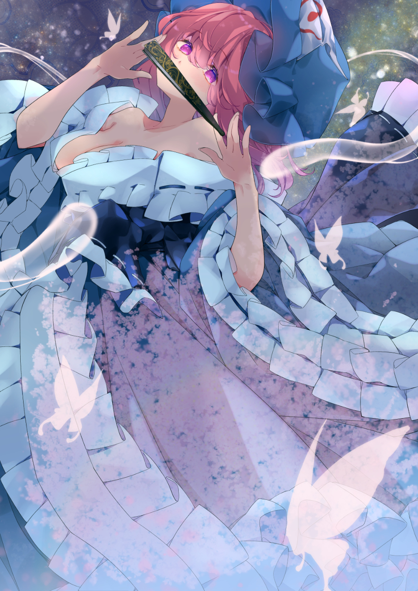 This is a pixiv picture whose title is 幽々子さまー.
