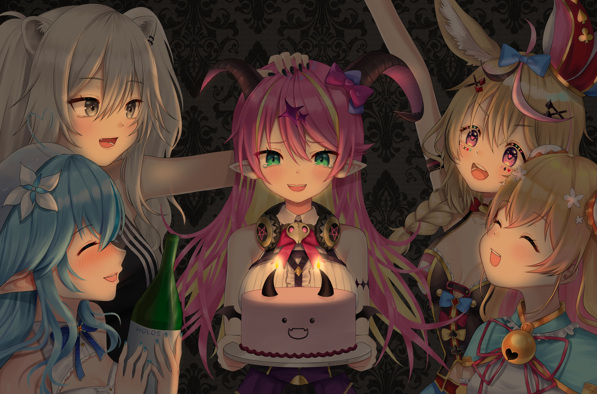 This is a pixiv picture whose title is アロエさん、誕生日おめでとう！元気にしていることを願っています！.