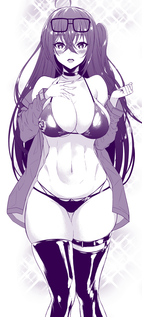 This is a pixiv picture whose title is アズレン コミックアンソロジー Breaking!! VOL.2.
