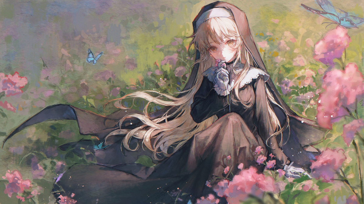 This is a pixiv picture whose title is ❀.