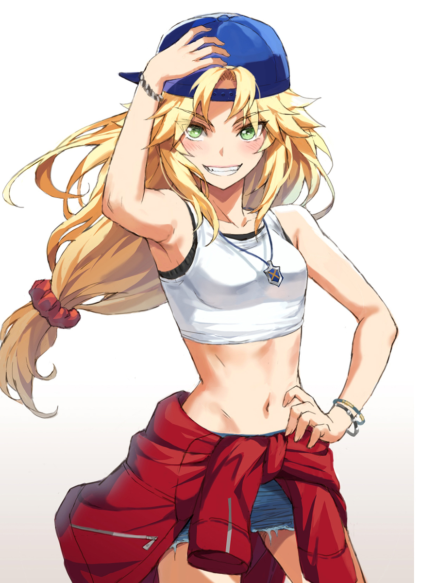 This is a pixiv picture whose title is モードレッドのタンクトップ.