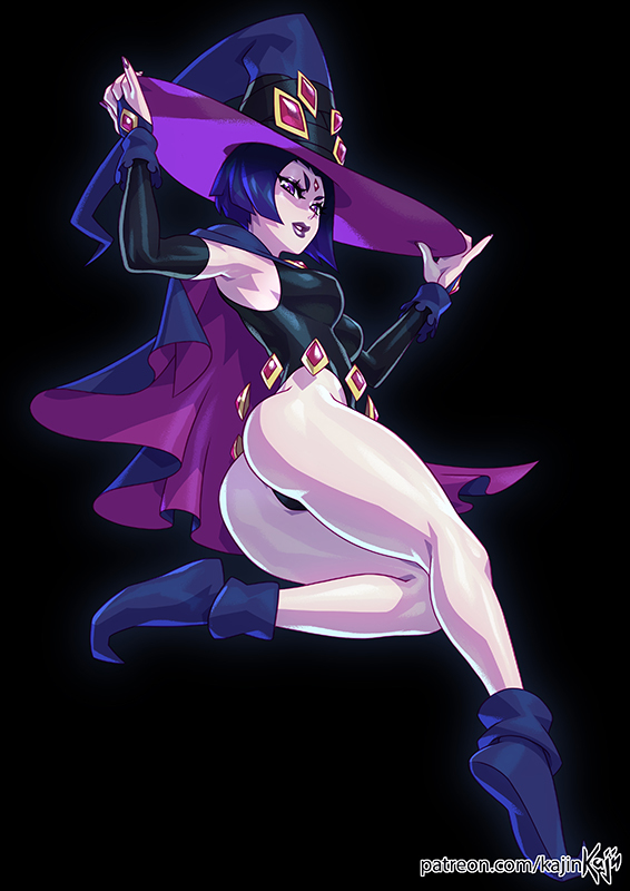 This is a pixiv picture whose title is Raven Witch.