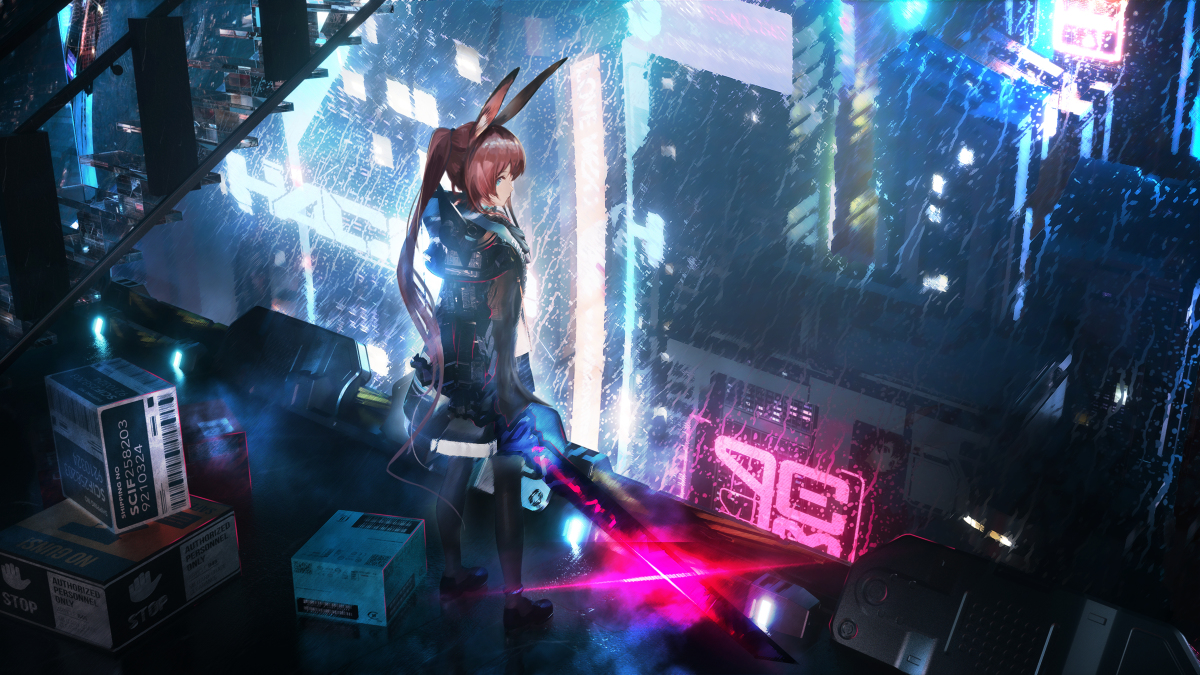 This is a pixiv picture whose title is Rainy.
