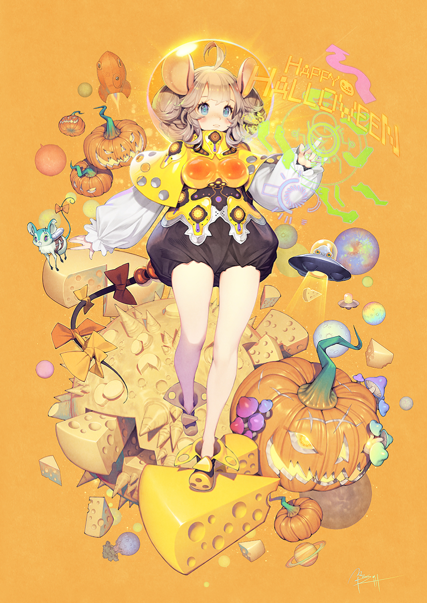 This is a pixiv picture whose title is HAPPY HALLOWEEN 2020.