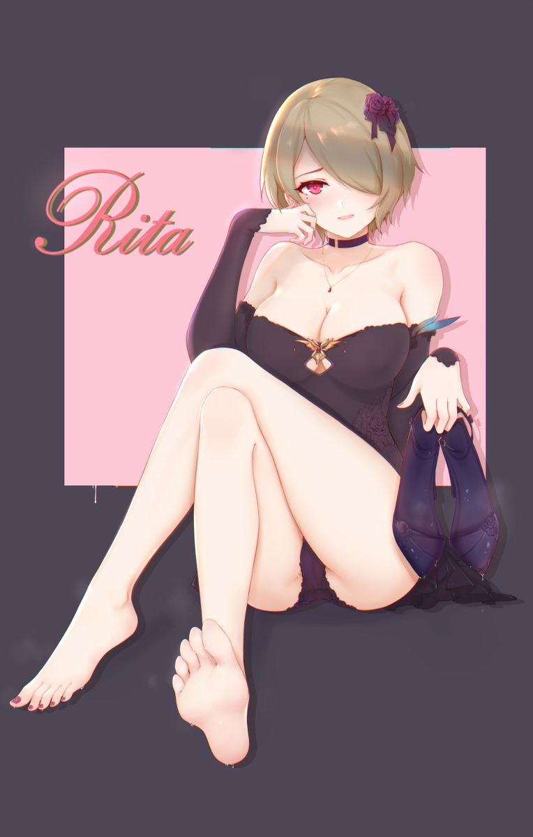 This is a pixiv picture whose title is 丽塔.