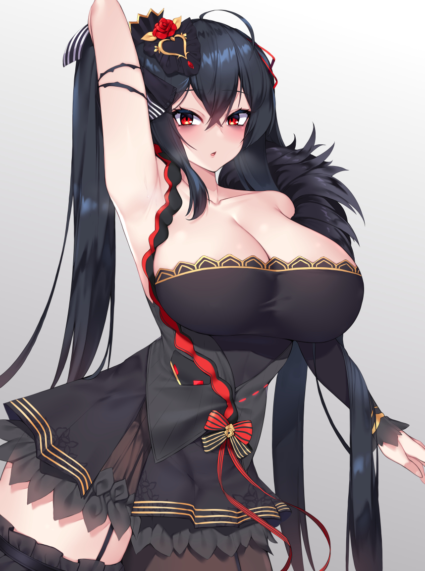 This is a pixiv picture whose title is 大鳳(μ兵装).