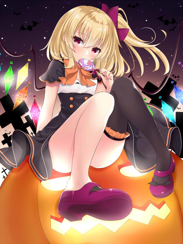 This is a pixiv picture whose title is Trick or Treat！.