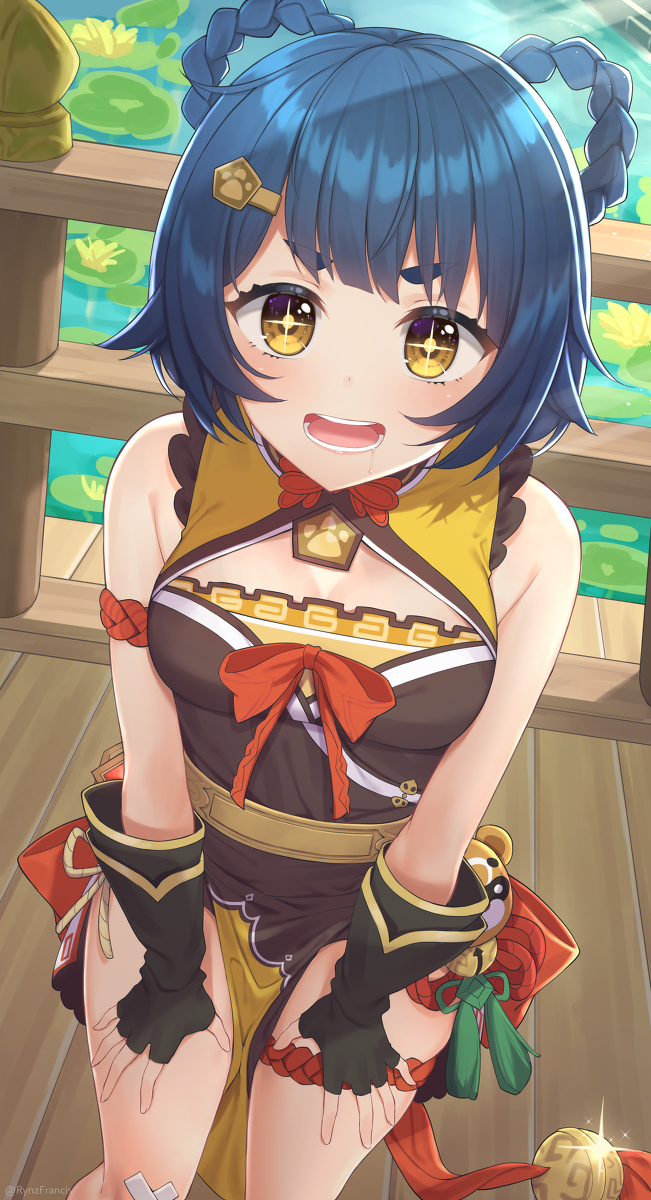 This is a pixiv picture whose title is Xiangling.