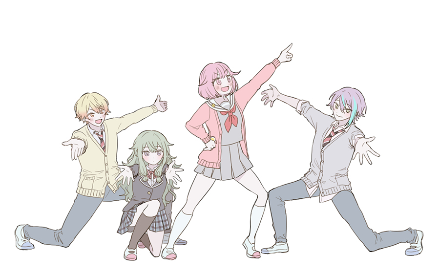 This is a pixiv picture whose title is ワンダショlog.